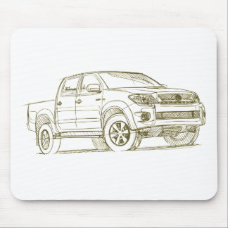 Toy Hilux 2009 Mouse Pad