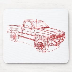 Toy Hilux gen4 1984+ Mouse Pad