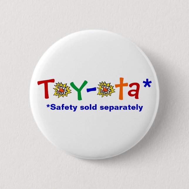 Toy-ota 2 Inch Round Button (Front)