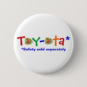 Toy-ota 2 Inch Round Button