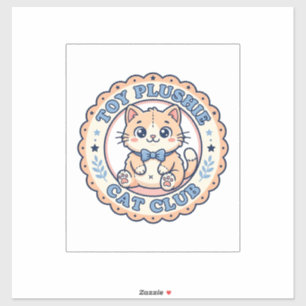 Toy Plushie Cat Cute Cat T-Shirt Design - Toy Plus