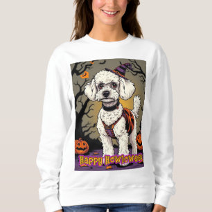 Toy Poodle Happy Howloween Sweatshirt