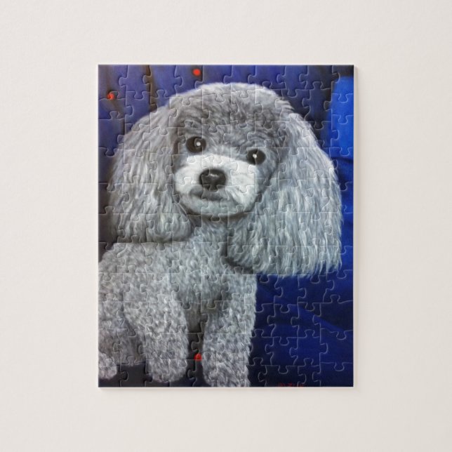 Toy Poodle Jigsaw Puzzle (Vertical)