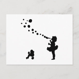 Toy Poodle Postcard