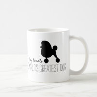 Toy Poodle Silhouette World's Greatest Dog Custom
