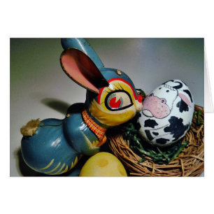 Toy Rabbit and  cow egg