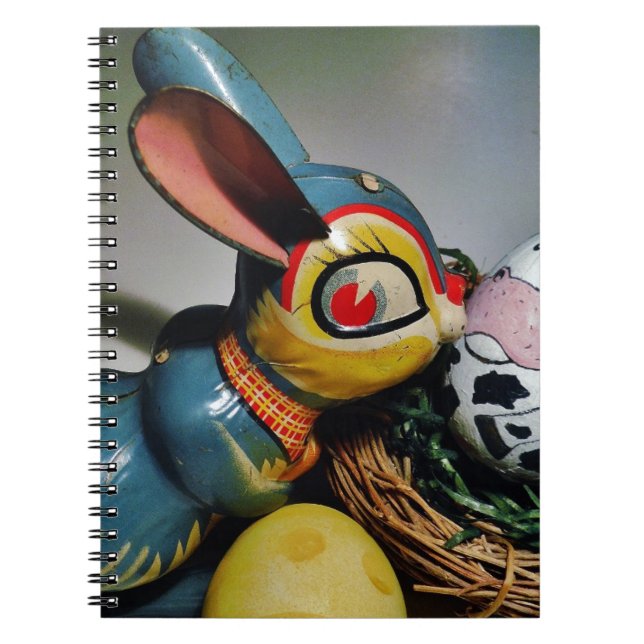 Toy Rabbit and  cow egg Notebook (Front)