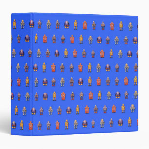 Toy Robots 1.5" Binder