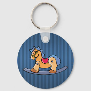 Toy Rocking Horse Keychain
