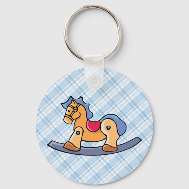 Toy Rocking Horse Keychain (Front)