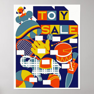 Toy Sale Poster