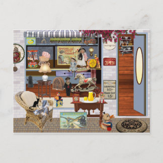 Toy Shop Postcard