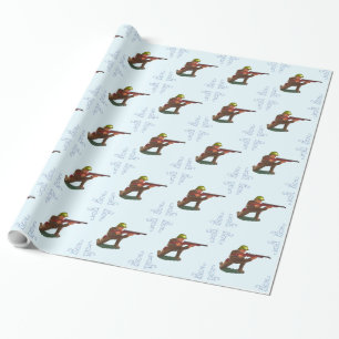 Toy Soldier Wrapping Paper