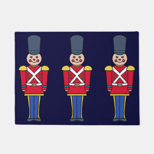 Toy Soldiers Holiday Doormat