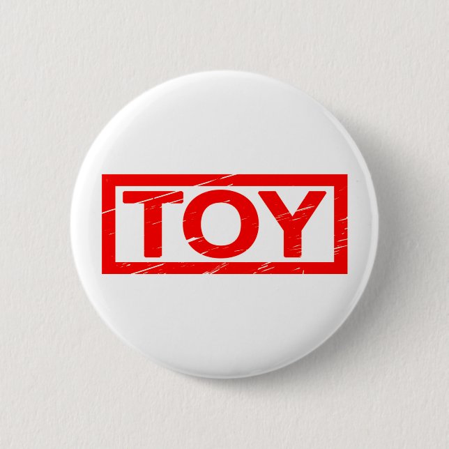 Toy Stamp 2 Inch Round Button (Front)