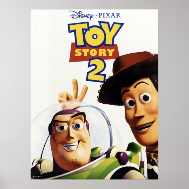 Toy Story 2 Buzz and Woody Poster (Front)
