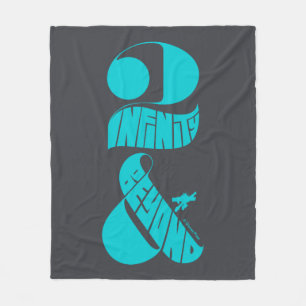 Toy Story   2 Infinity & Beyond Logo Fleece Blanket