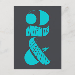 Toy Story   2 Infinity & Beyond Logo Postcard