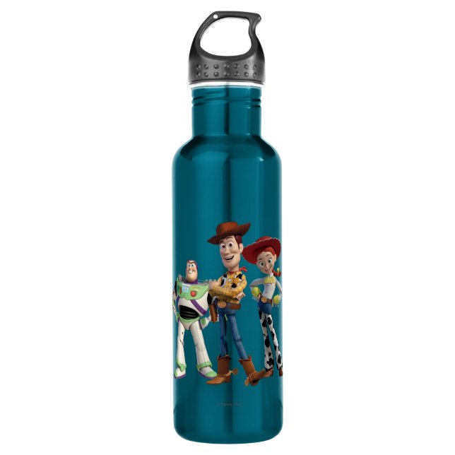 Toy Story 3 - Buzz Woody Jesse 2 710 Ml Water Bottle (Front)
