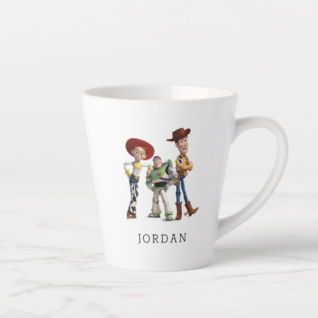 Toy Story 3 - Buzz Woody Jesse Latte Mug (Right)
