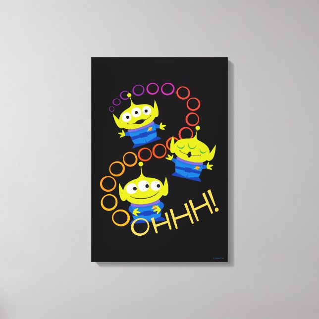 Toy Story 4 | Aliens "Ooooh" Canvas Print (Front)
