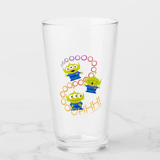 Toy Story 4 | Aliens "Ooooh" Glass (Front)