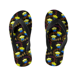 Toy Story 4   Aliens "Ooooh" Kid's Flip Flops