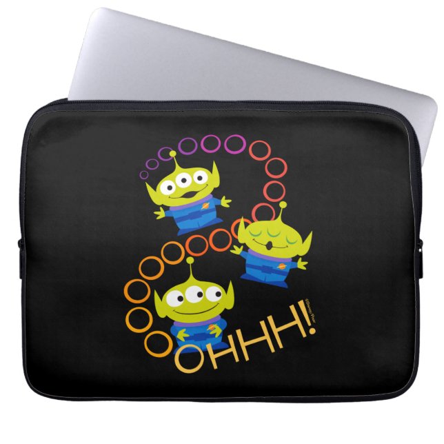 Toy Story 4 | Aliens "Ooooh" Laptop Sleeve (Front)