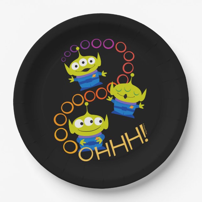 Toy Story 4 | Aliens "Ooooh" Paper Plate (Front)