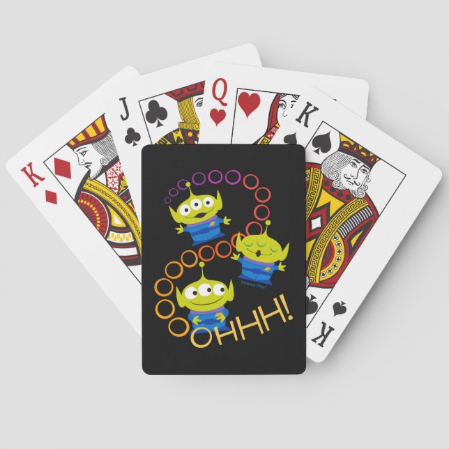 Toy Story 4 | Aliens "Ooooh" Playing Cards (Back)