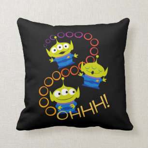 Toy Story 4   Aliens "Ooooh" Throw Pillow