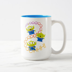 Toy Story 4   Aliens "Ooooh" Two-Tone Coffee Mug