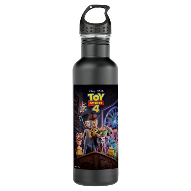 Toy Story 4 | Antiques Shop Theatrical Poster 710 Ml Water Bottle (Front)