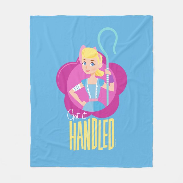 Toy Story 4 | Bo Peep "Got It Handled" Fleece Blanket (Front)