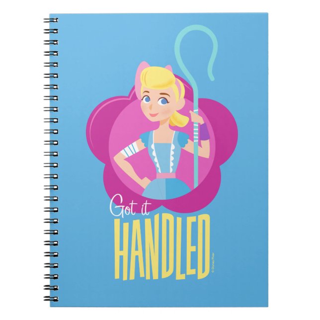 Toy Story 4 | Bo Peep "Got It Handled" Notebook (Front)