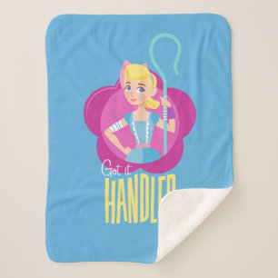 Toy Story 4   Bo Peep "Got It Handled" Sherpa Blanket