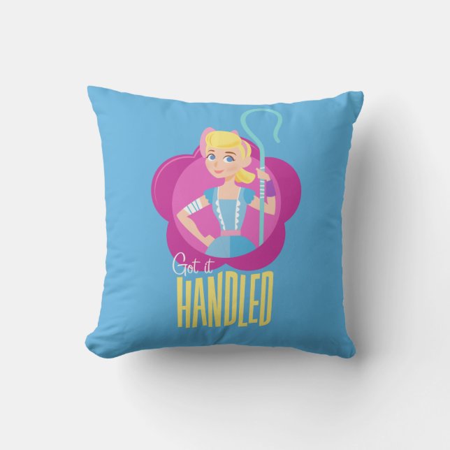 Toy Story 4 | Bo Peep "Got It Handled" Throw Pillow (Front)