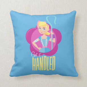 Toy Story 4   Bo Peep "Got It Handled" Throw Pillow