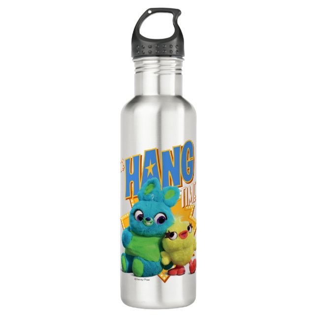 Toy Story 4 | Bunny & Ducky "It's Hang Time" 710 Ml Water Bottle (Front)