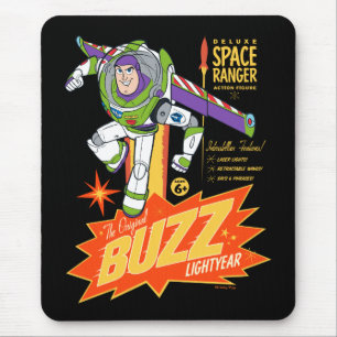 Toy Story 4   Buzz Lightyear Action Figure Ad Mouse Pad