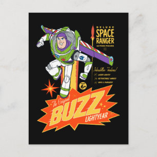 Toy Story 4   Buzz Lightyear Action Figure Ad Postcard