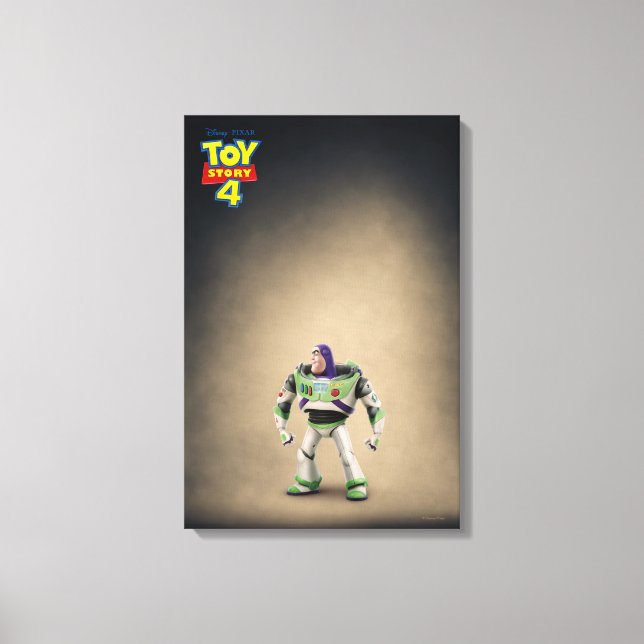 Toy Story 4 | Buzz Lightyear Theatrical Poster Canvas Print (Front)