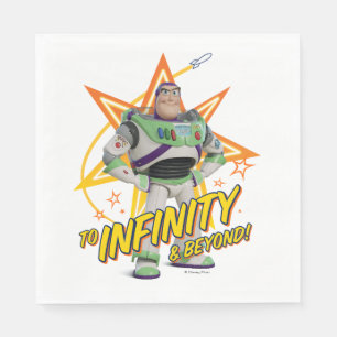 Toy Story 4   Buzz "To Infinity & Beyond" Stars Napkin