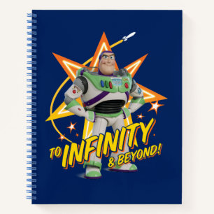 Toy Story 4   Buzz "To Infinity & Beyond" Stars Notebook