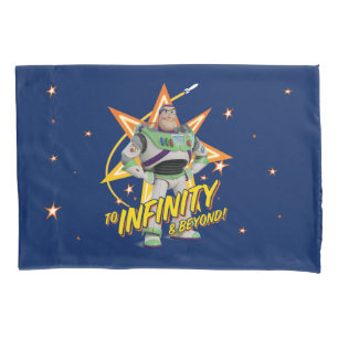 Toy Story 4   Buzz "To Infinity & Beyond" Stars Pillowcase