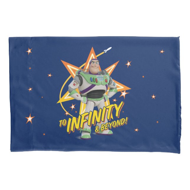 Toy Story 4 | Buzz "To Infinity & Beyond" Stars Pillowcase (Front)