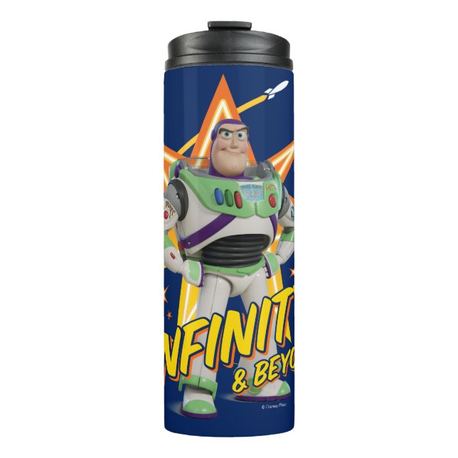 Toy Story 4 | Buzz "To Infinity & Beyond" Stars Thermal Tumbler (Front)