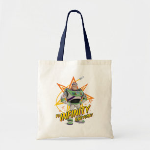 Toy Story 4   Buzz "To Infinity & Beyond" Stars Tote Bag