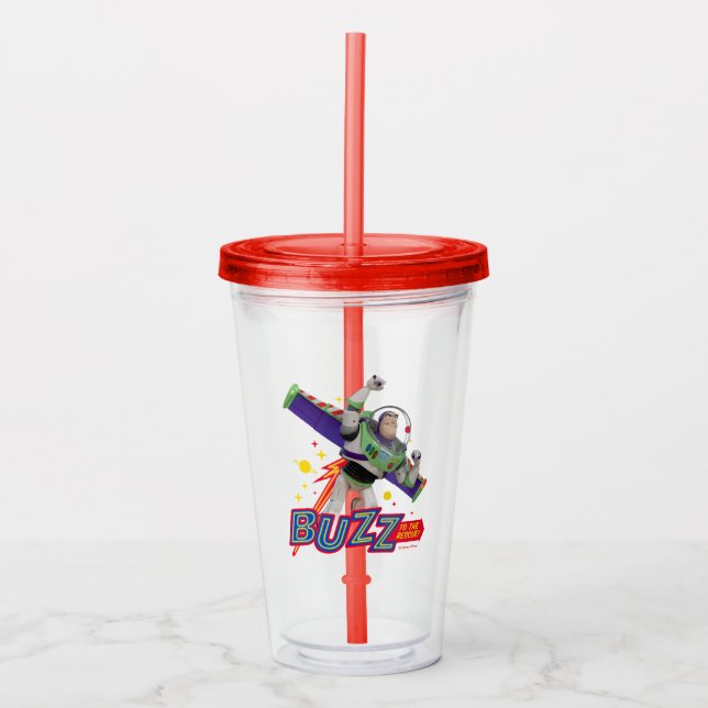 Toy Story 4 | Buzz To The Rescue! Acrylic Tumbler (Front)