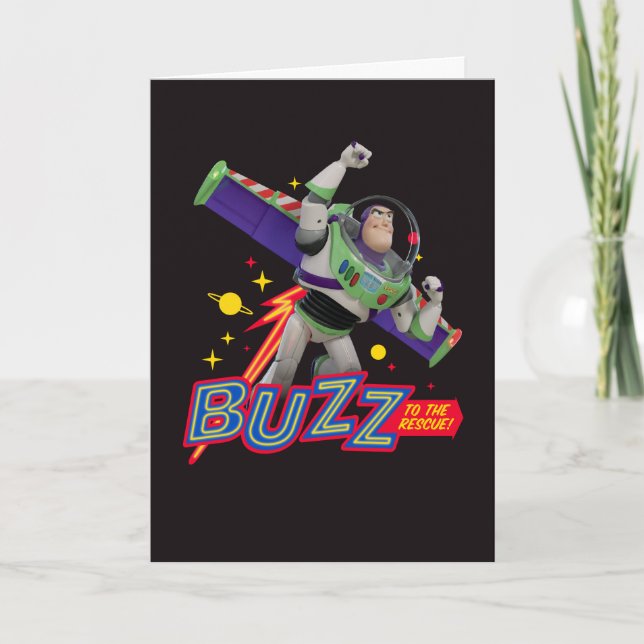 Toy Story 4 | Buzz To The Rescue! Card (Front)